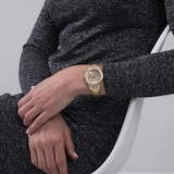 Guess Moonlight 36mm Ladies Watch Gold