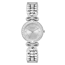 17824201 - Ribbon 30mm Ladies Watch Silver