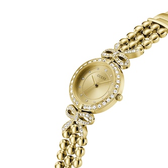 Guess Ribbon 30mm Ladies Watch Gold