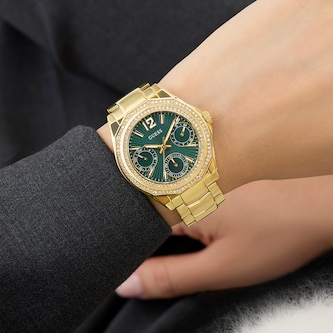 Guess Ritzy 36mm Ladies Watch Green