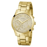 Guess Solar 40mm Ladies Watch Gold