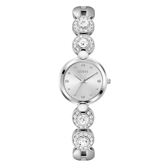 Guess Stardom 26mm Ladies Watch Silver