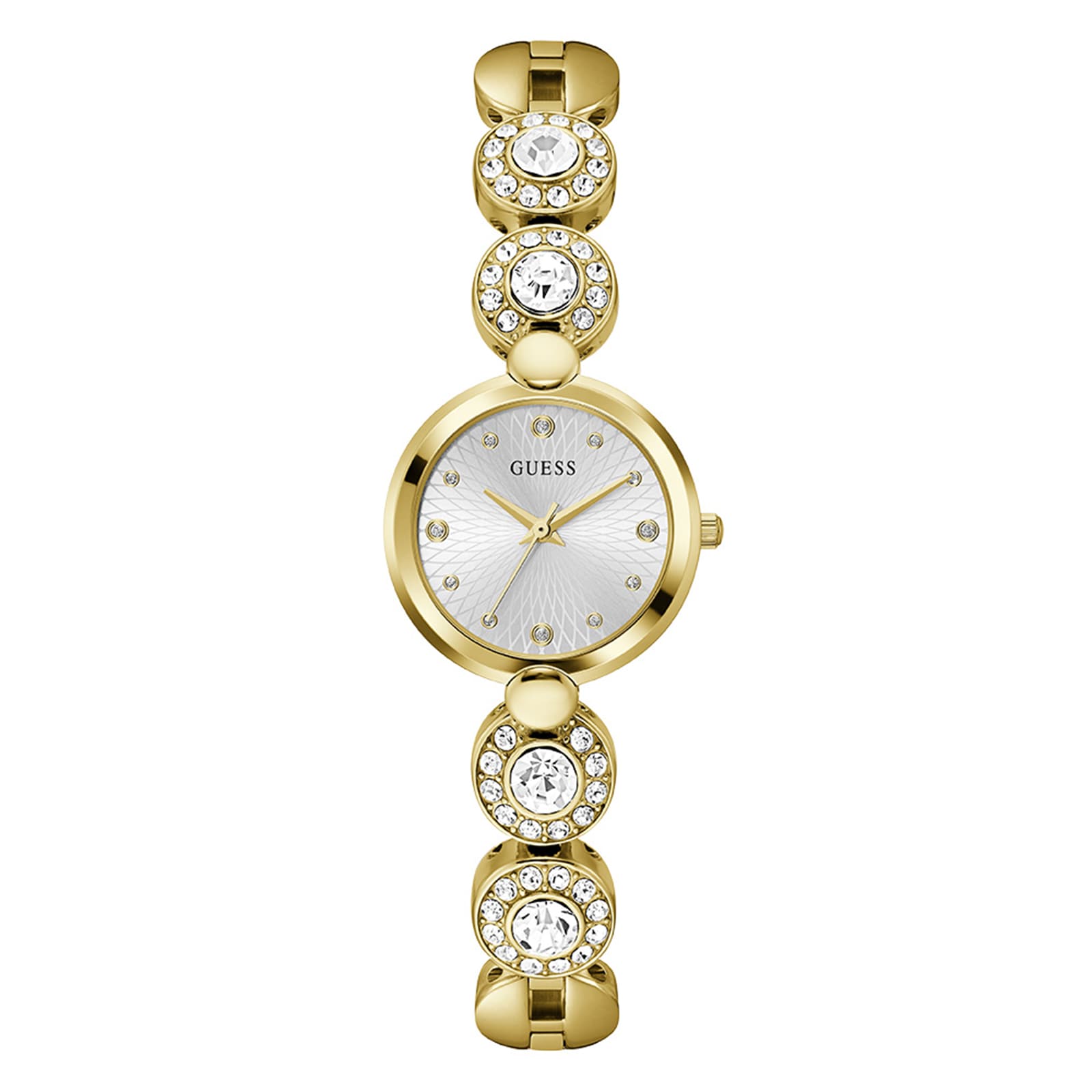Guess Stardom 26mm Ladies Watch Silver Guess Stardom 26mm Ladies Watch Silver