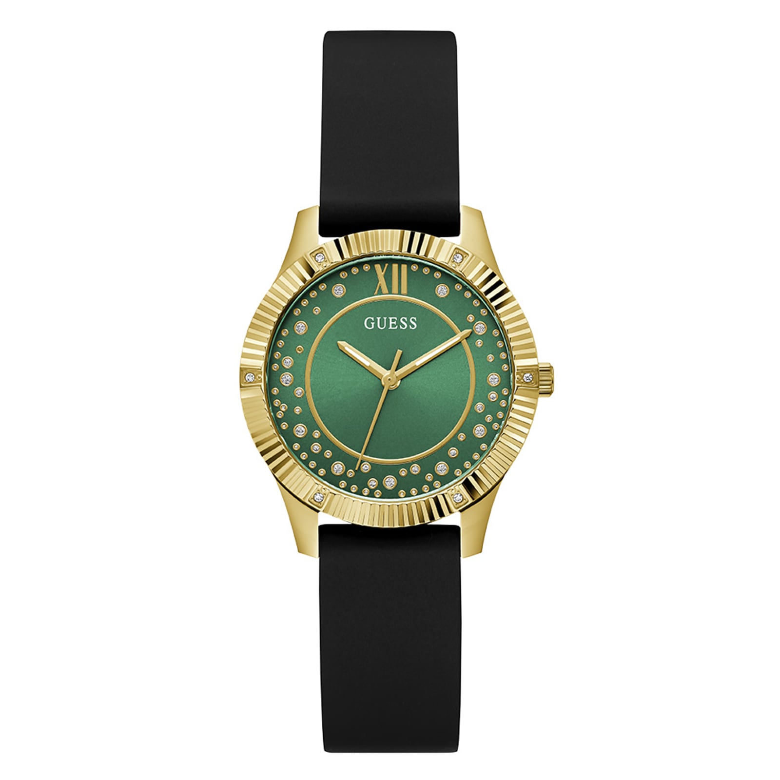 Guess Starstruck 34mm Ladies Watch Green Guess Starstruck 34mm Ladies Watch Green