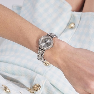 Guess Gala 30mm Ladies Watch Silver