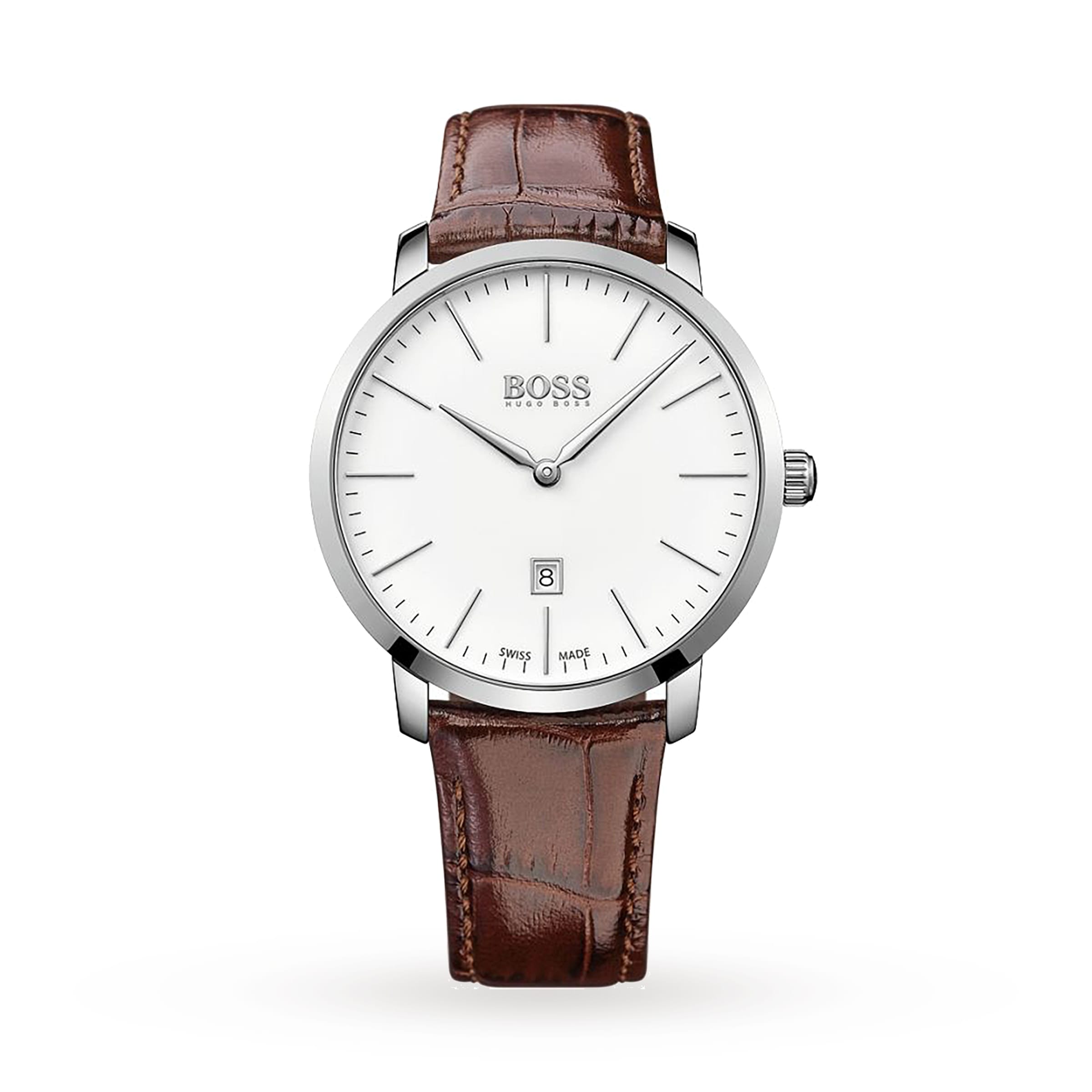 Mens Swiss Made Slim Watch