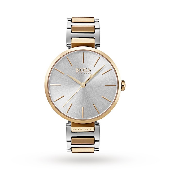 BOSS Ladies Allusion Two Tone Bracelet Watch