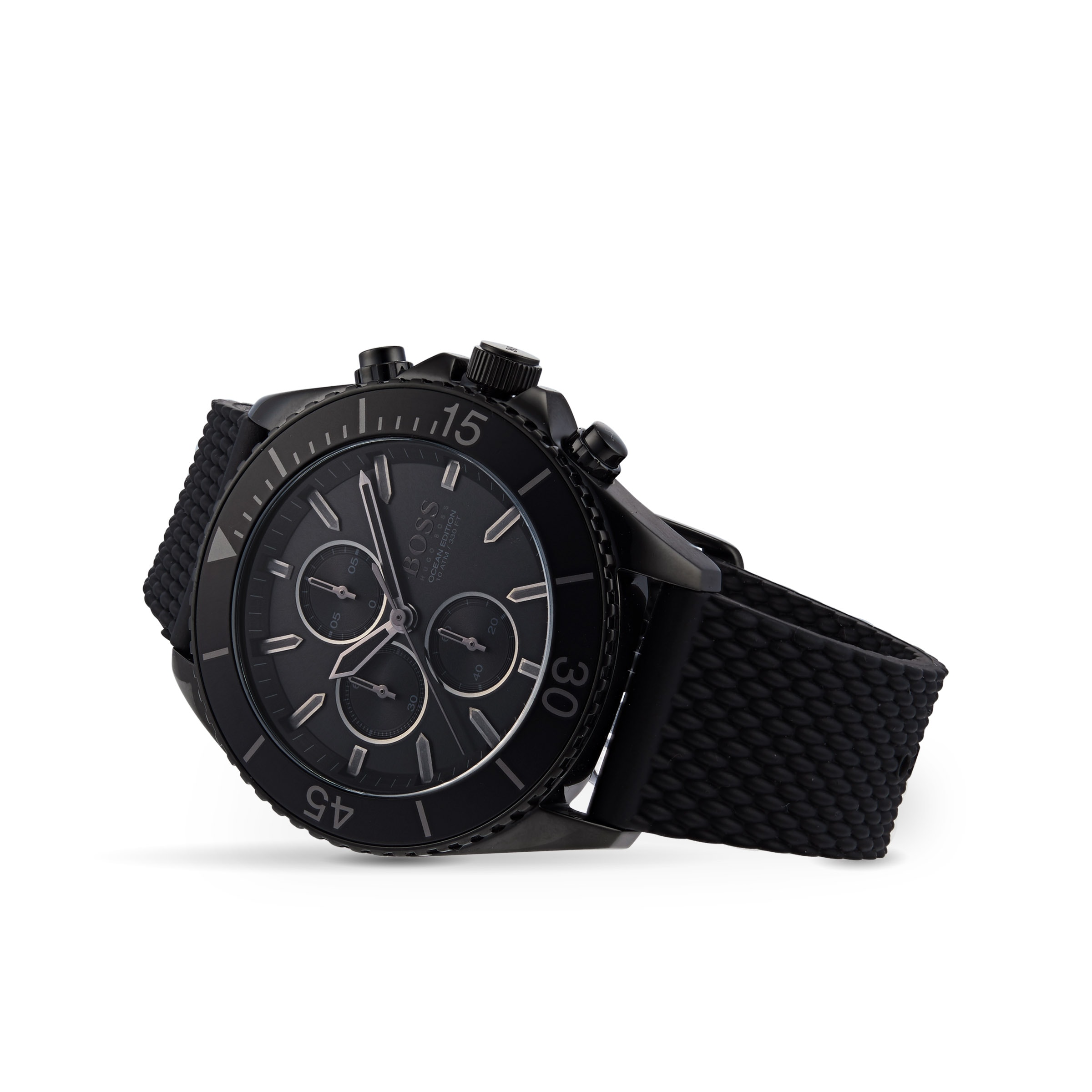 boss black ocean edition chronograph men's watch