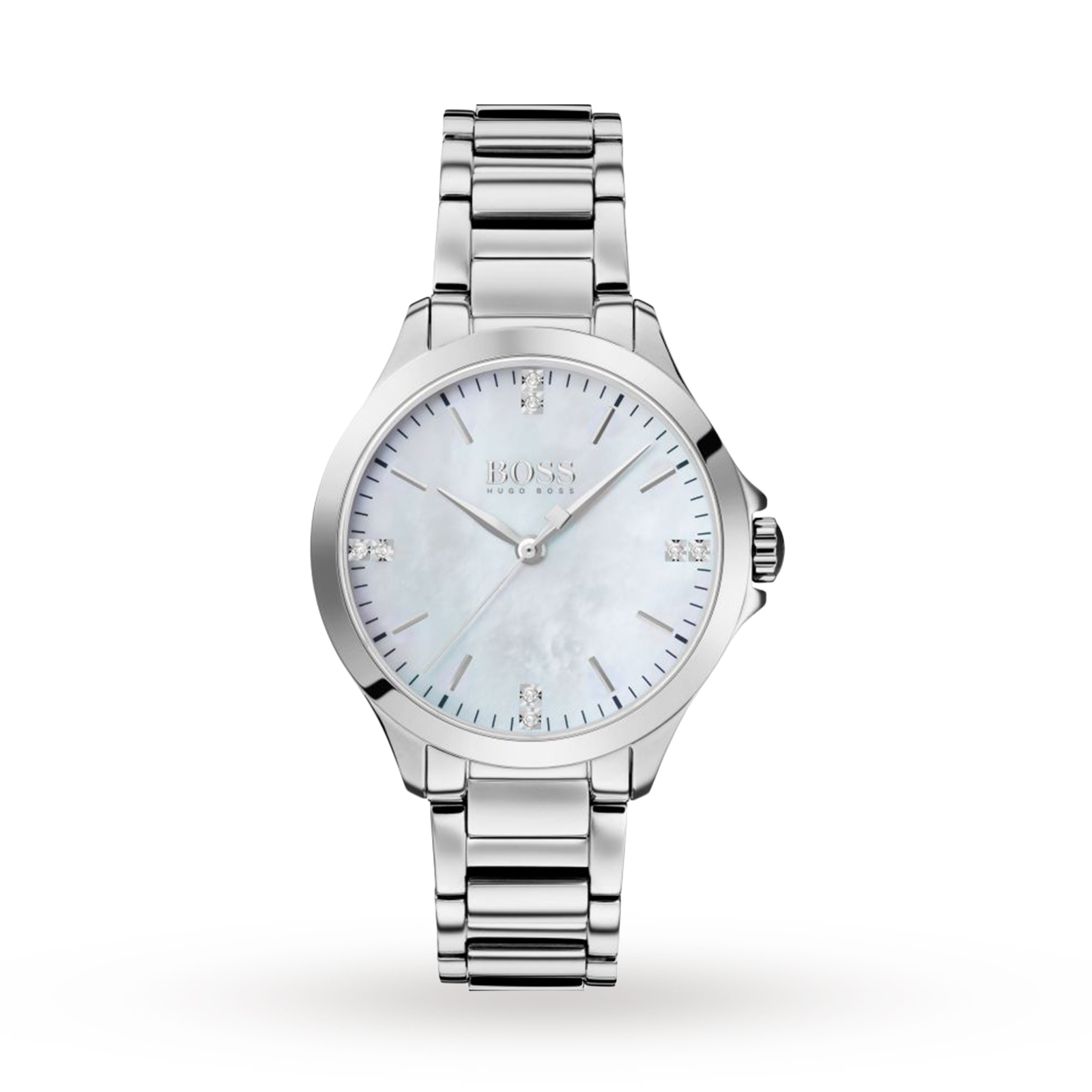 hugo boss diamonds for her watch