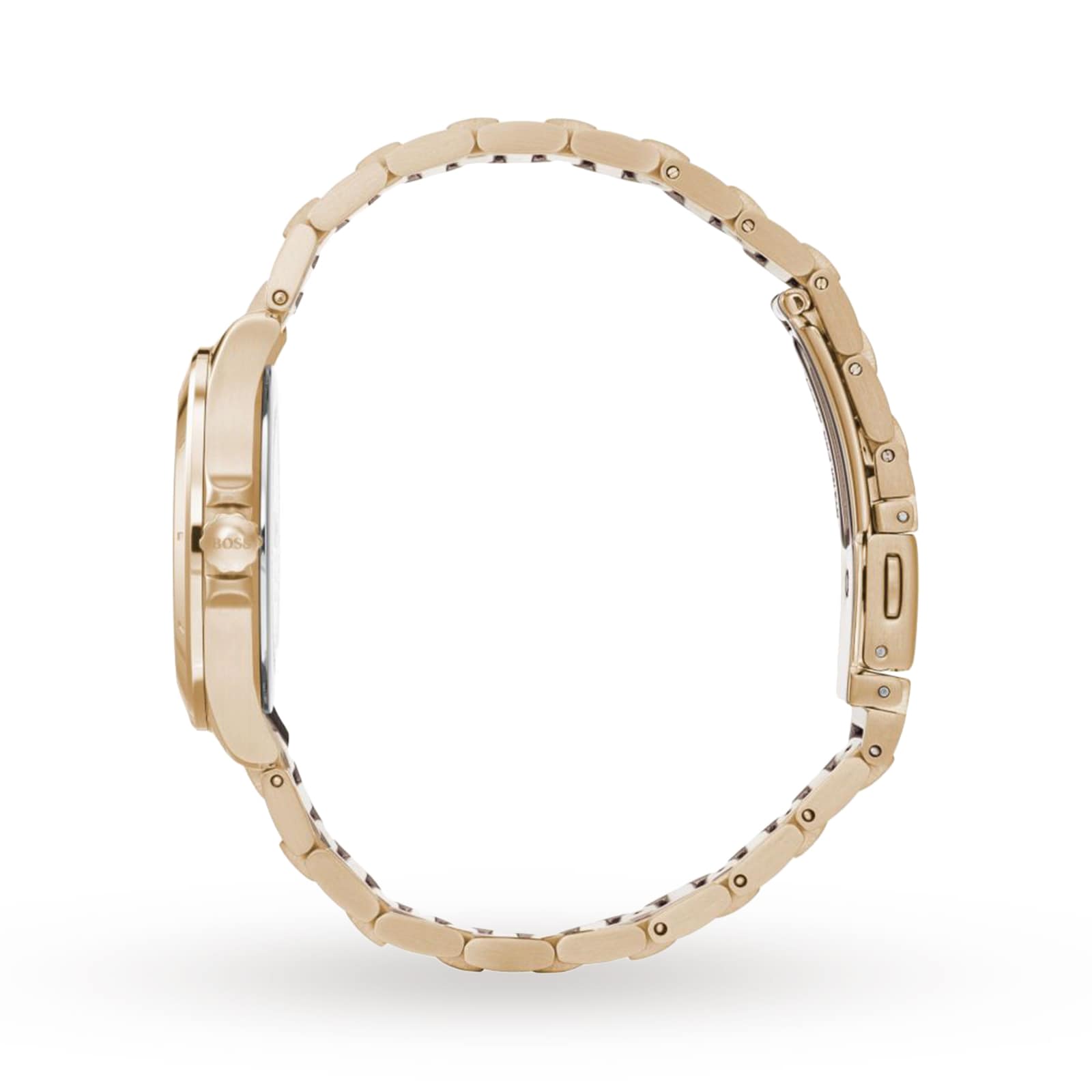 BOSS Diamond Bracelet Strap Watch, Rose Gold/Mother of Pearl Ladies Watch 32mm BOSS Diamond Bracelet Strap Watch, Rose Gold/Mother of Pearl Ladies Watch 32mm