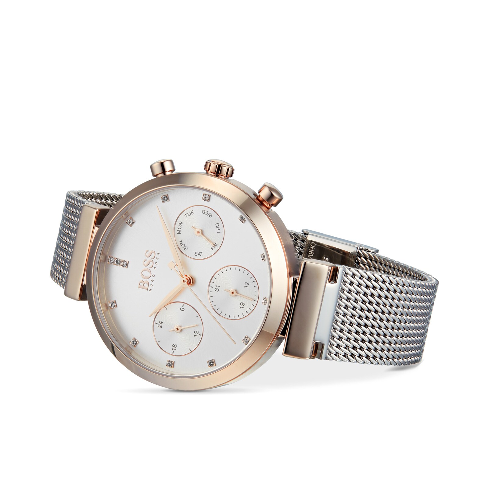 boss flawless ladies watch