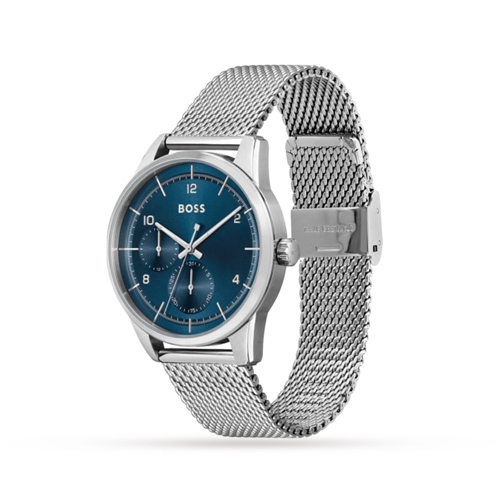 BOSS Sophio Blue Dial 42mm Mens Watch