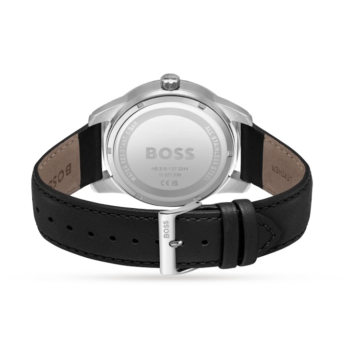 BOSS Sophio Black Dial 42mm Mens Watch