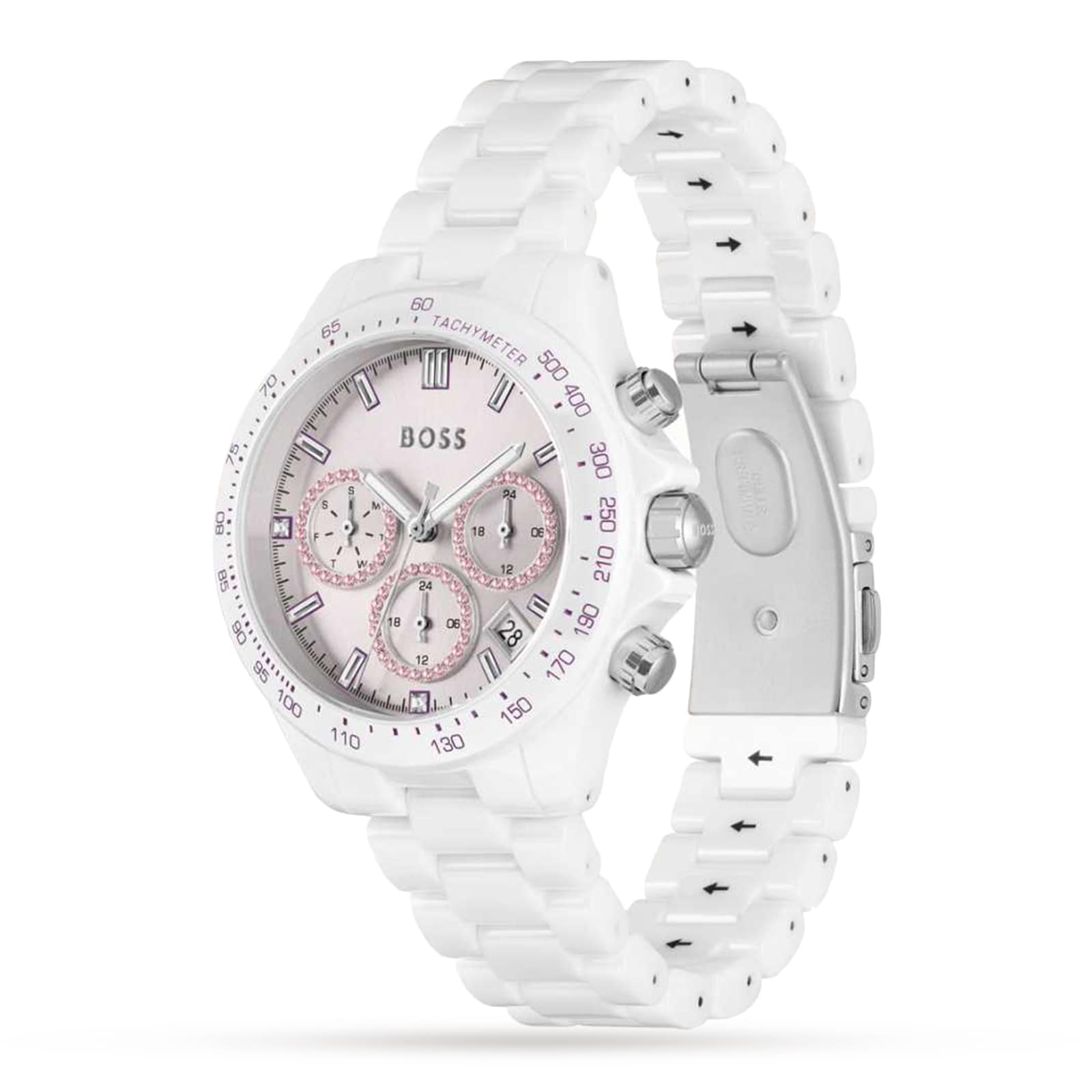 BOSS Novia Ceramic 38mm Ladies Watch