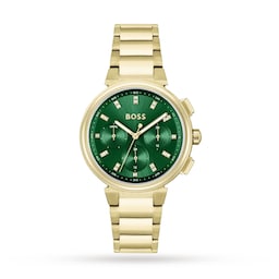 17851407 - One 38mm Green Dial Ladies Watch