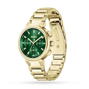 BOSS One 38mm Green Dial Ladies Watch