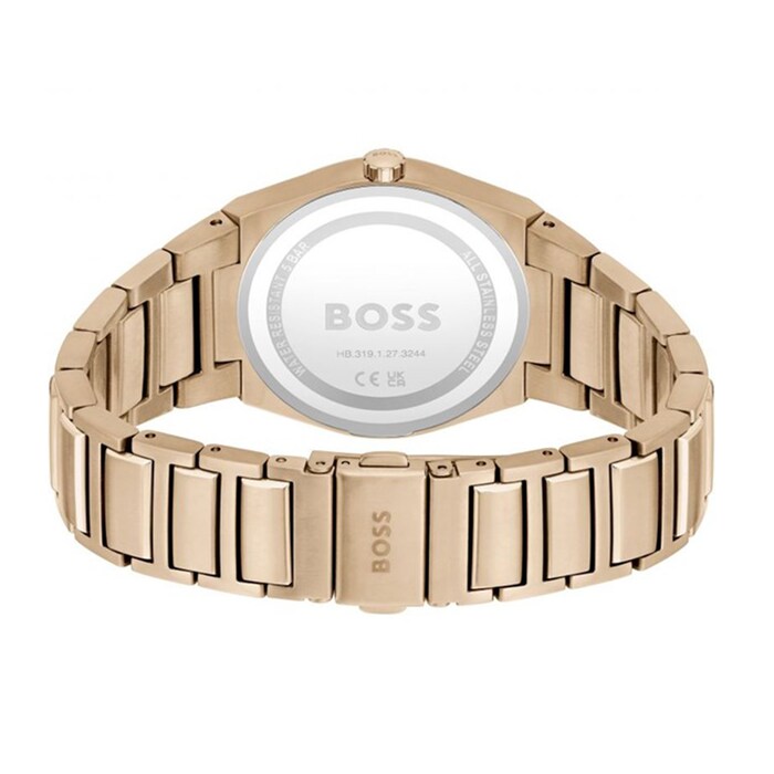 BOSS Steer 36mm Red Dial Ladies Watch