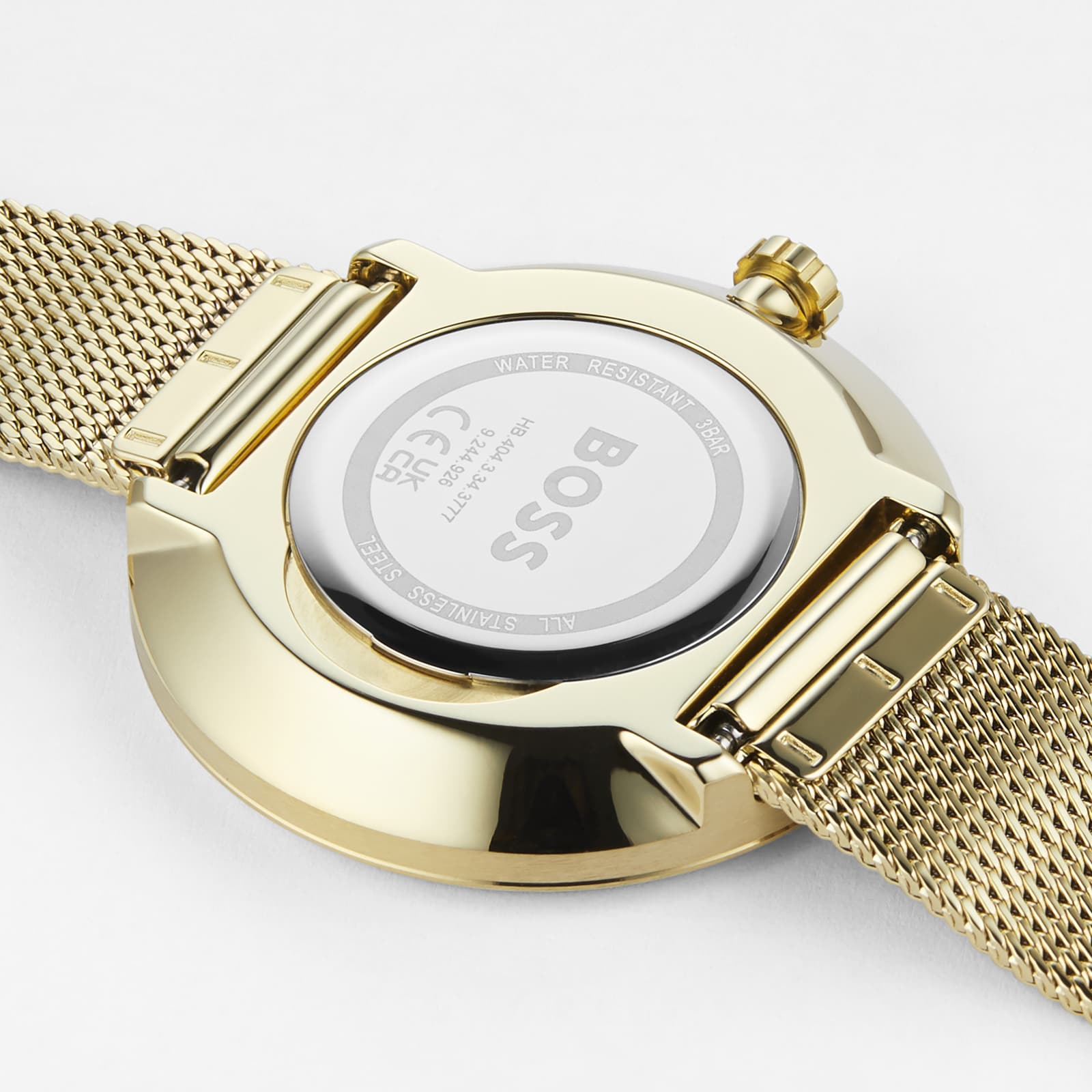 Hugo boss store women's watch gold