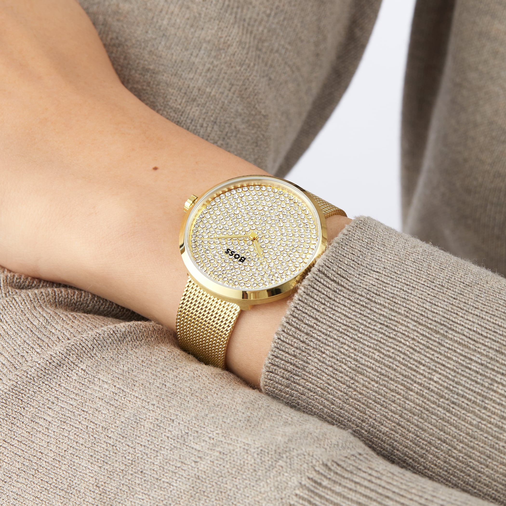 BOSS Gold 36mm Ladies Watch