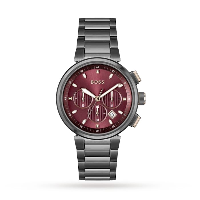BOSS One 44mm Red Dial Mens Watch
