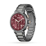 BOSS One 44mm Red Dial Mens Watch