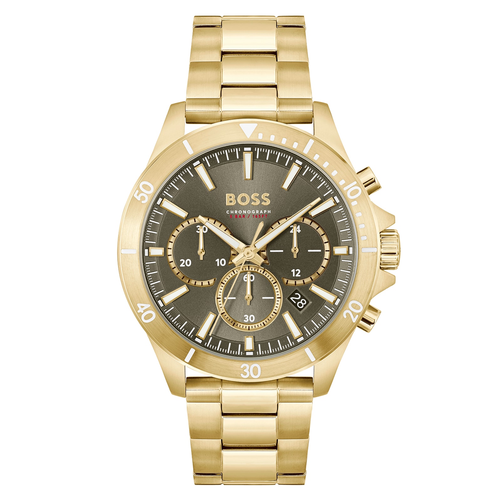 BOSS Troper Quartz 44mm Mens Watch Grey