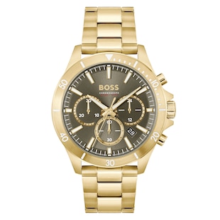 BOSS Troper Quartz 44mm Mens Watch Grey