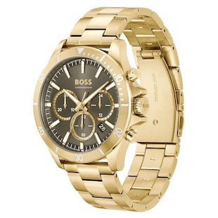 BOSS Troper Quartz 44mm Mens Watch Grey