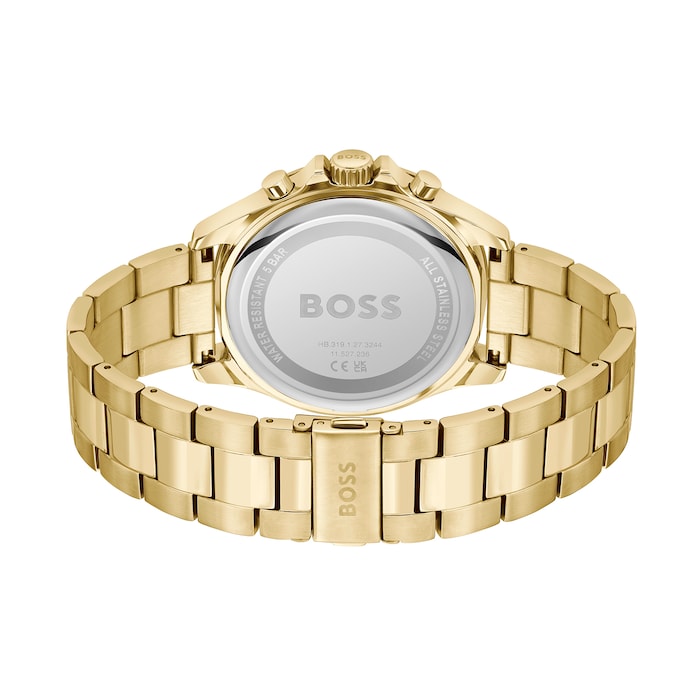 BOSS Troper Quartz 44mm Mens Watch Grey