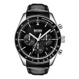 BOSS Trophy Chronograph 44mm Mens Watch Black