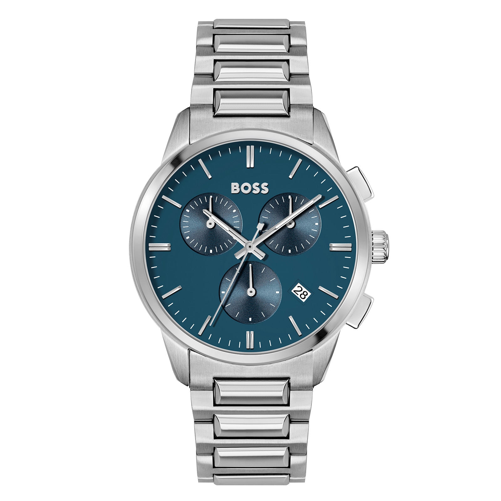 BOSS Dapper 43mm Mens Watch Blue