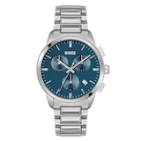 BOSS Dapper 43mm Mens Watch Blue