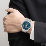 BOSS Dapper 43mm Mens Watch Blue