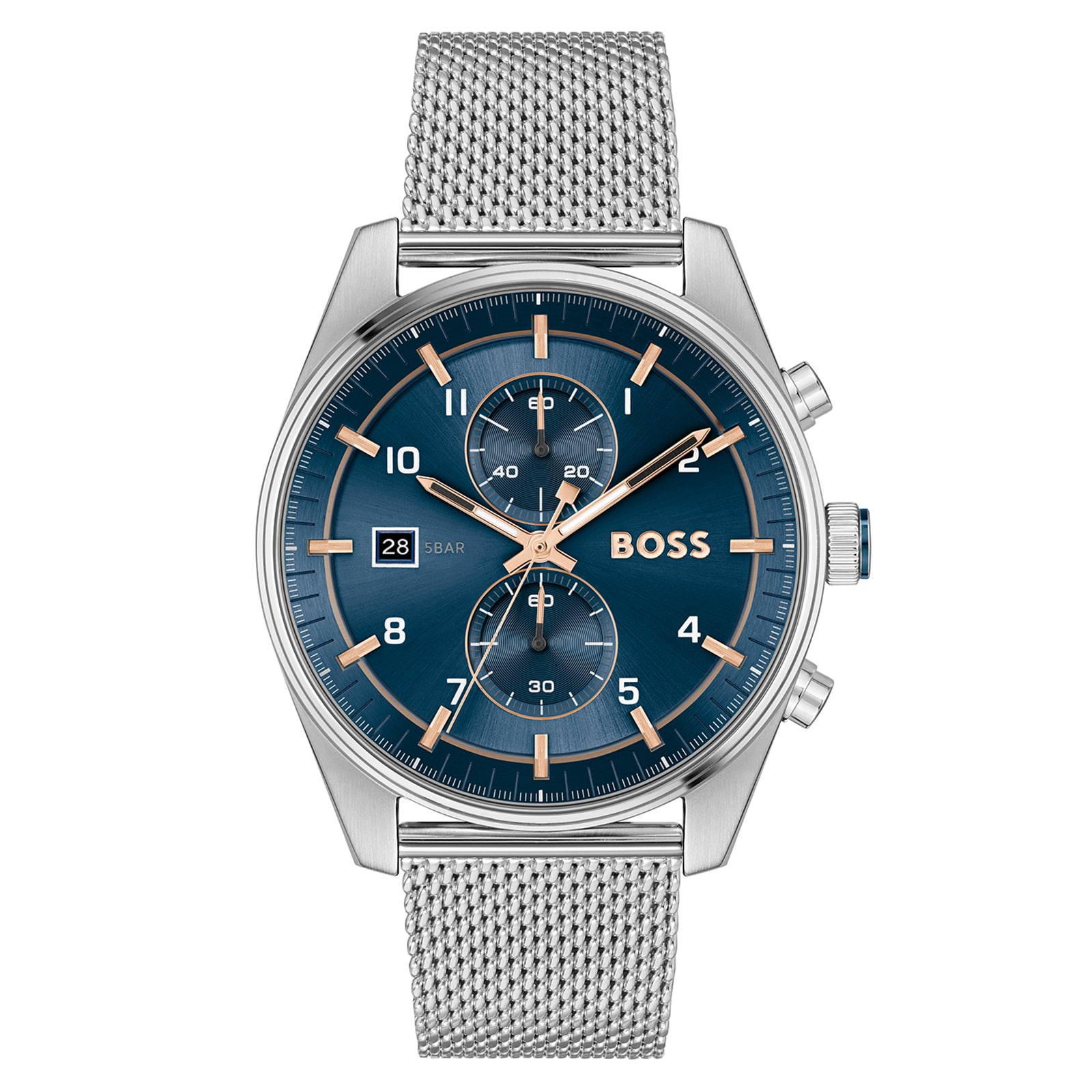 Skytraveller 44mm Mens Watch Blue