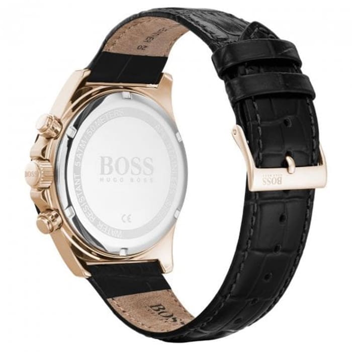 BOSS Hero 44mm Mens Watch Black