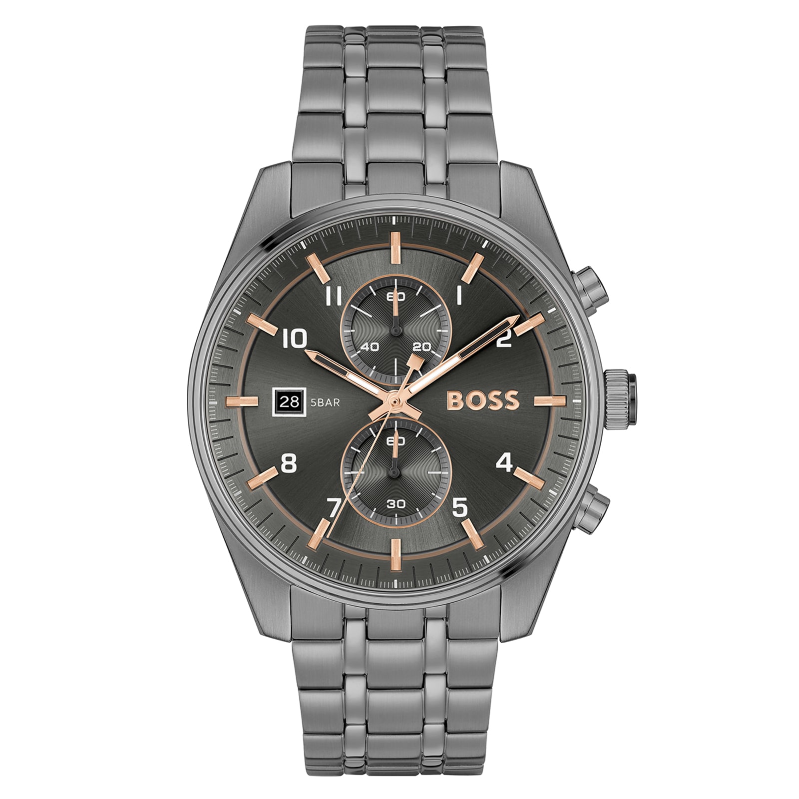 Skytraveller 44mm Mens Watch Grey