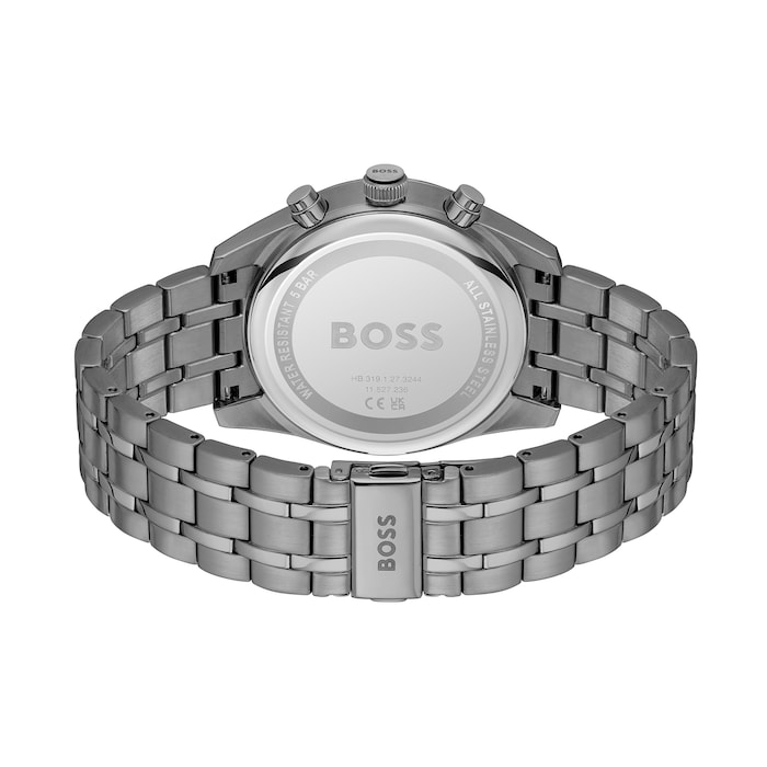 Boss Skytraveller 44mm Mens Watch Grey