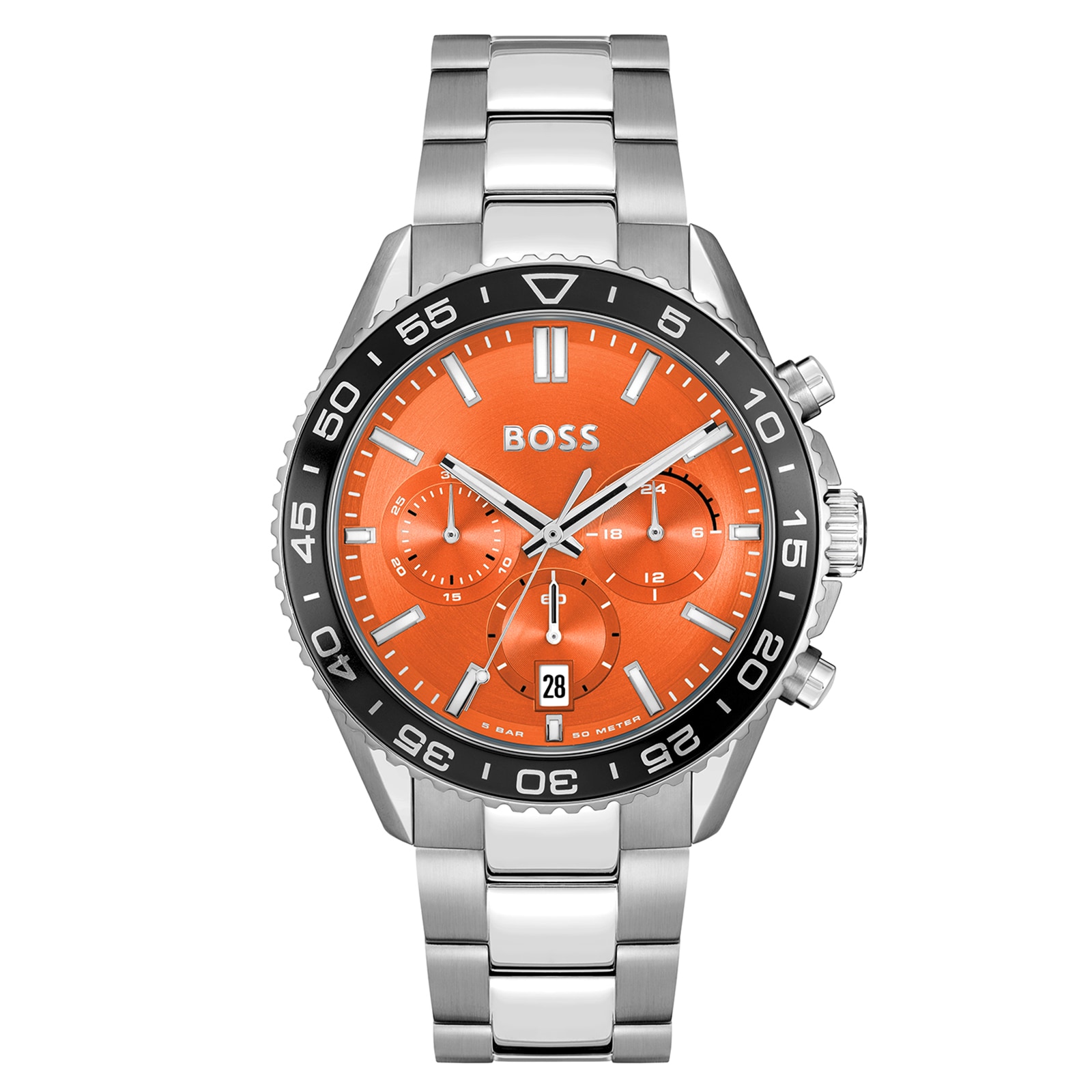 Runner 43mm Mens Watch Orange