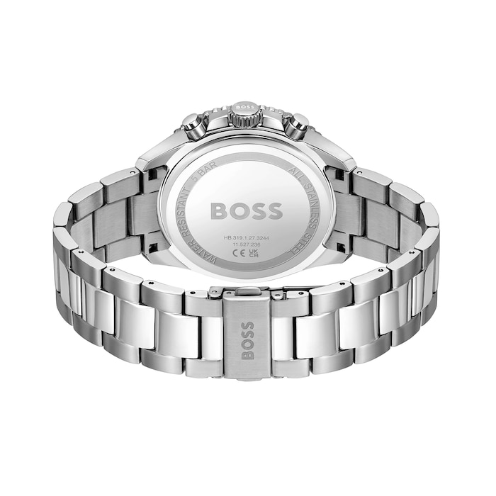 Boss Runner 43mm Mens Watch Orange