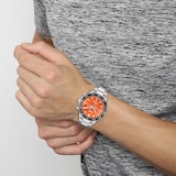 Boss Runner 43mm Mens Watch Orange