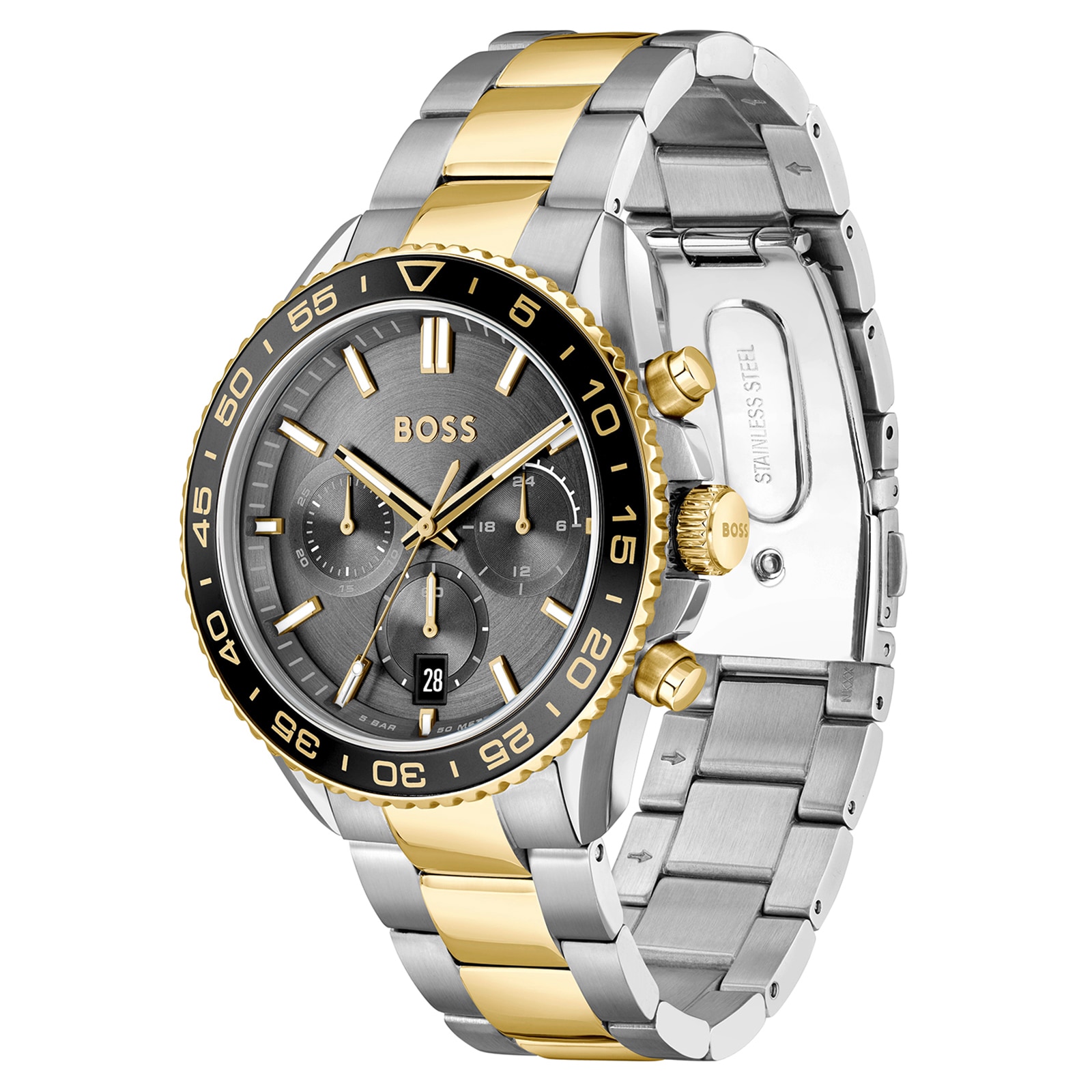 BOSS Runner 43mm Mens Watch Grey