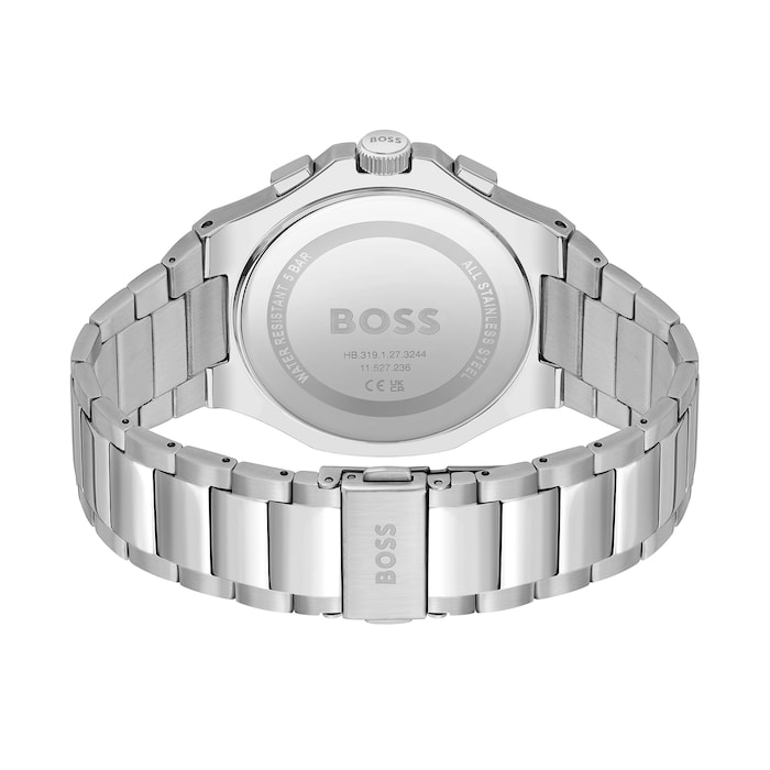 BOSS Taper Silver 45mm Mens Watch