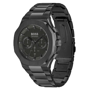 BOSS Taper Black 45mm Mens Watch