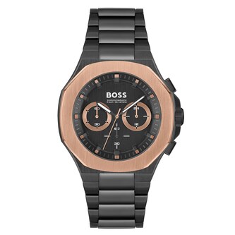 BOSS Taper Black 45mm Mens Watch
