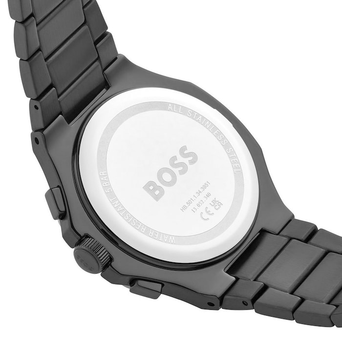 BOSS Taper Black 45mm Mens Watch