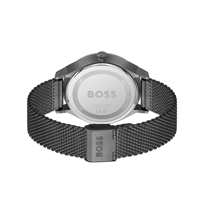 BOSS Tyler Black 43mm Mens Watch