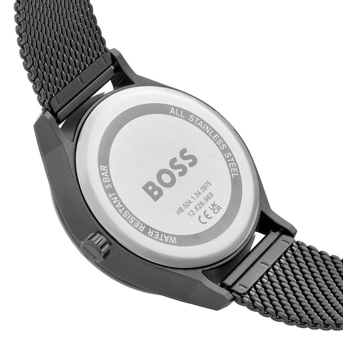 BOSS Tyler Black 43mm Mens Watch