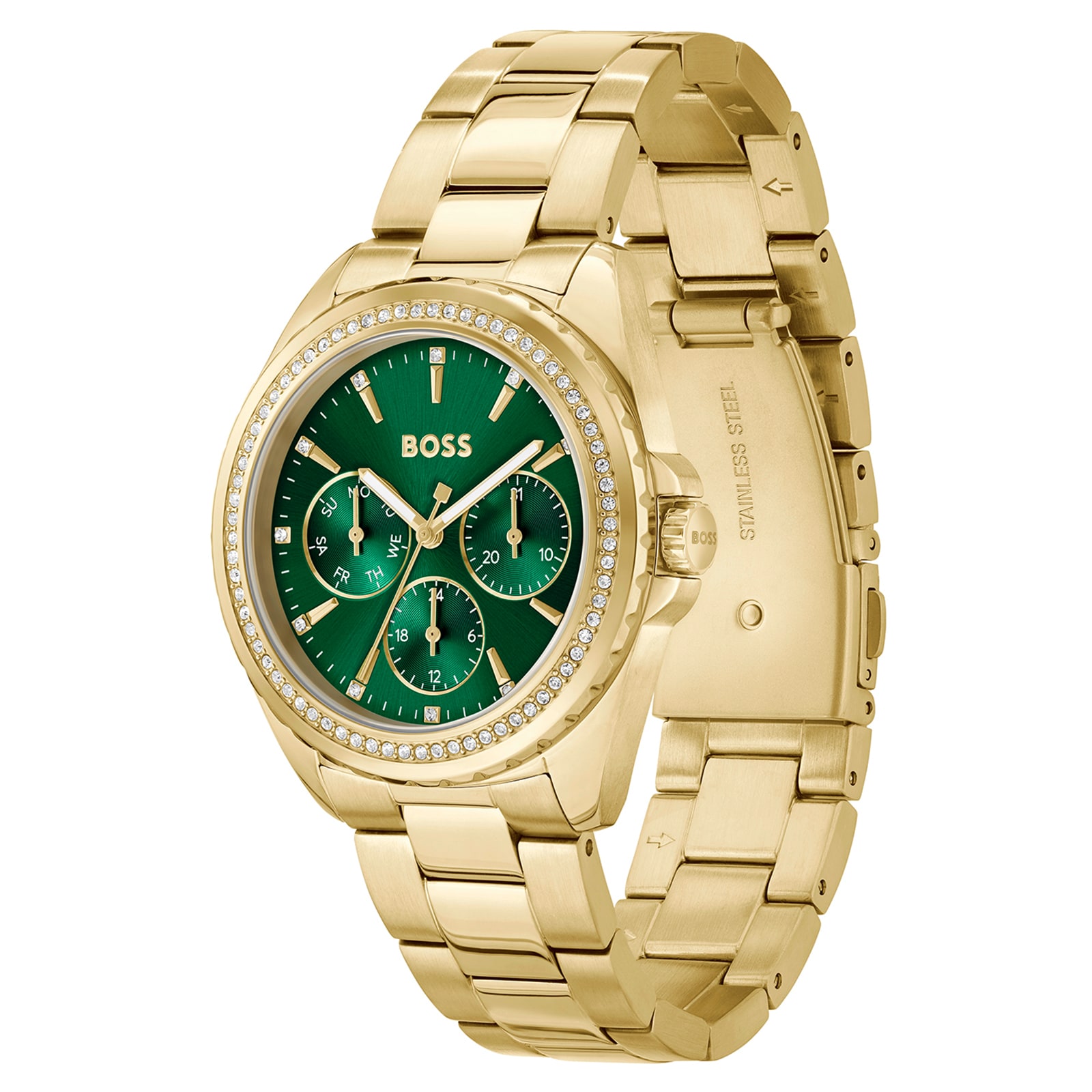 BOSS Atea Green 38mm Ladies Watch