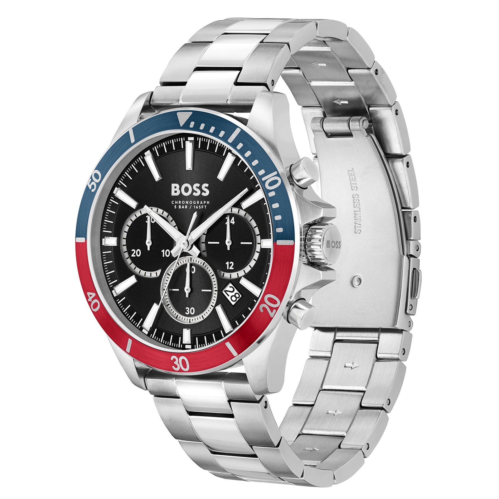 BOSS Troper Stainless Steel 45mm Mens Watch BOSS Troper Stainless Steel 45mm Mens Watch
