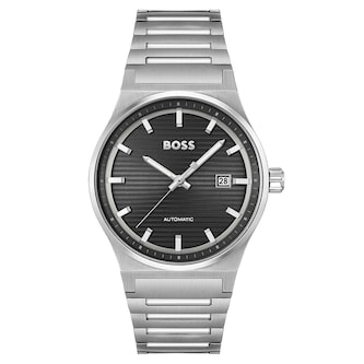 BOSS Candor Mens Watch Black 41mm 1514117 | Goldsmiths 